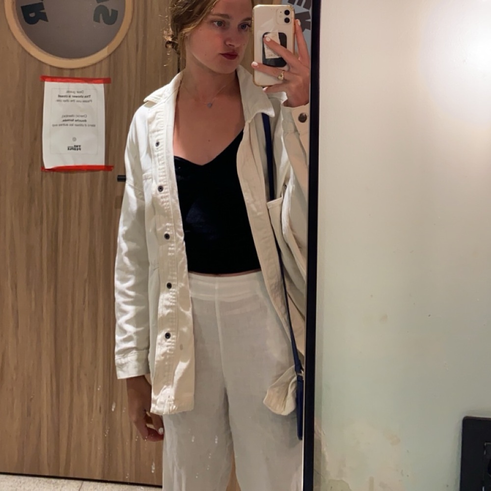 White Linen Pants